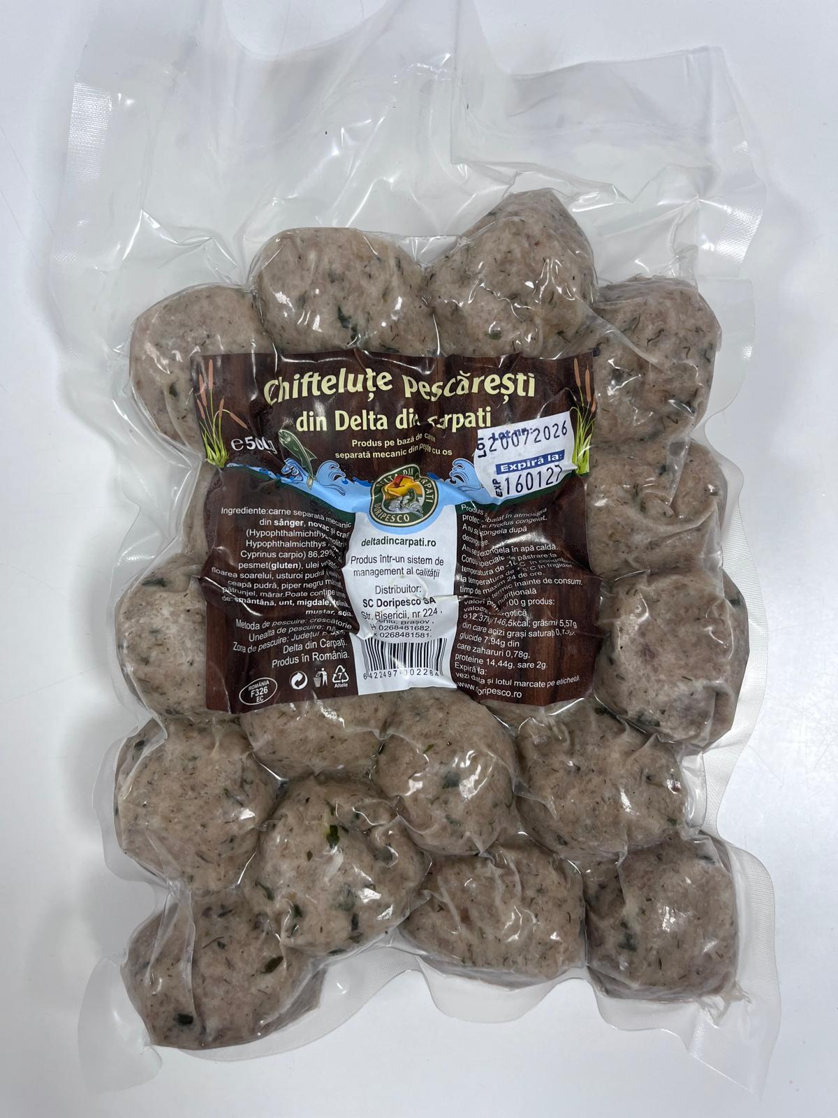 DORIPESCO-CHIFTELUTE PESCARESTI CONG. 500 G
