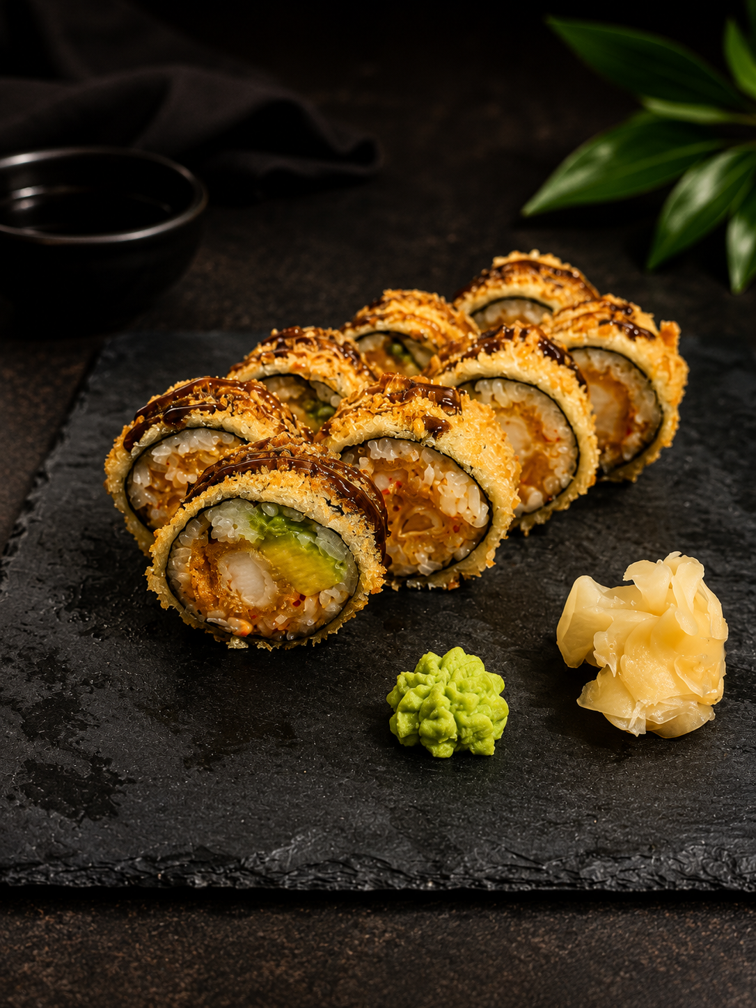 84 Uramaki Tempura Crreveti